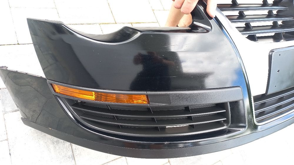 VW Passat b6 zderzak przód przedni czarny l041