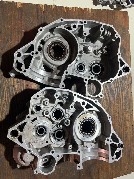 kartery karter komplet blok pokrywa ktm sxf excf 250 r 11-13 husaberg