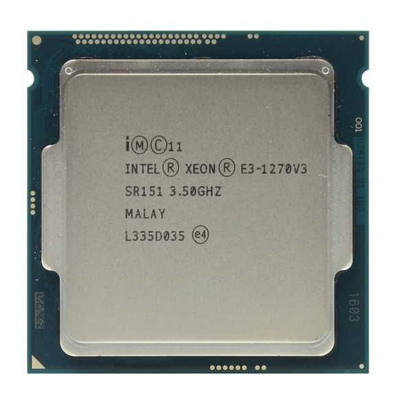 Процессор Intel Xeon E3-1270 v3 (i7 4770k) 3.9 GHz 1150 Haswell