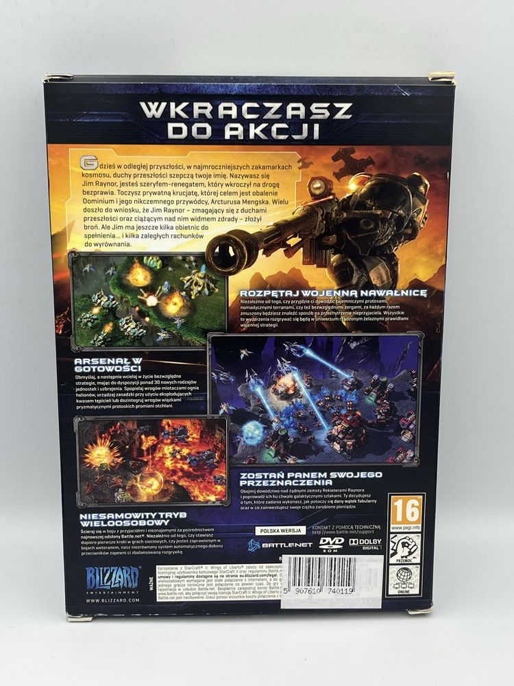 Starcraft  II 2 Wings Of Libert - PC Nowa Folia