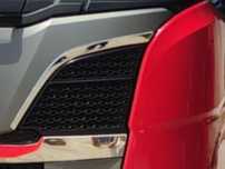 Łeski 3d na wloty powietrza Scania NG R/S stal nierdzewna tir tuning