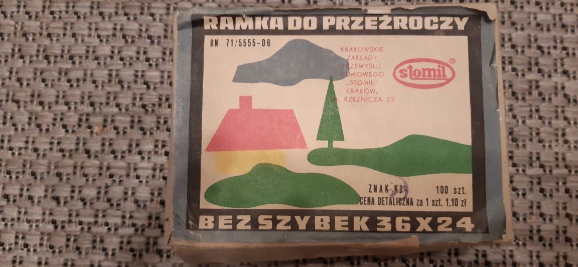 Ramki po przeźroczy beż szybki