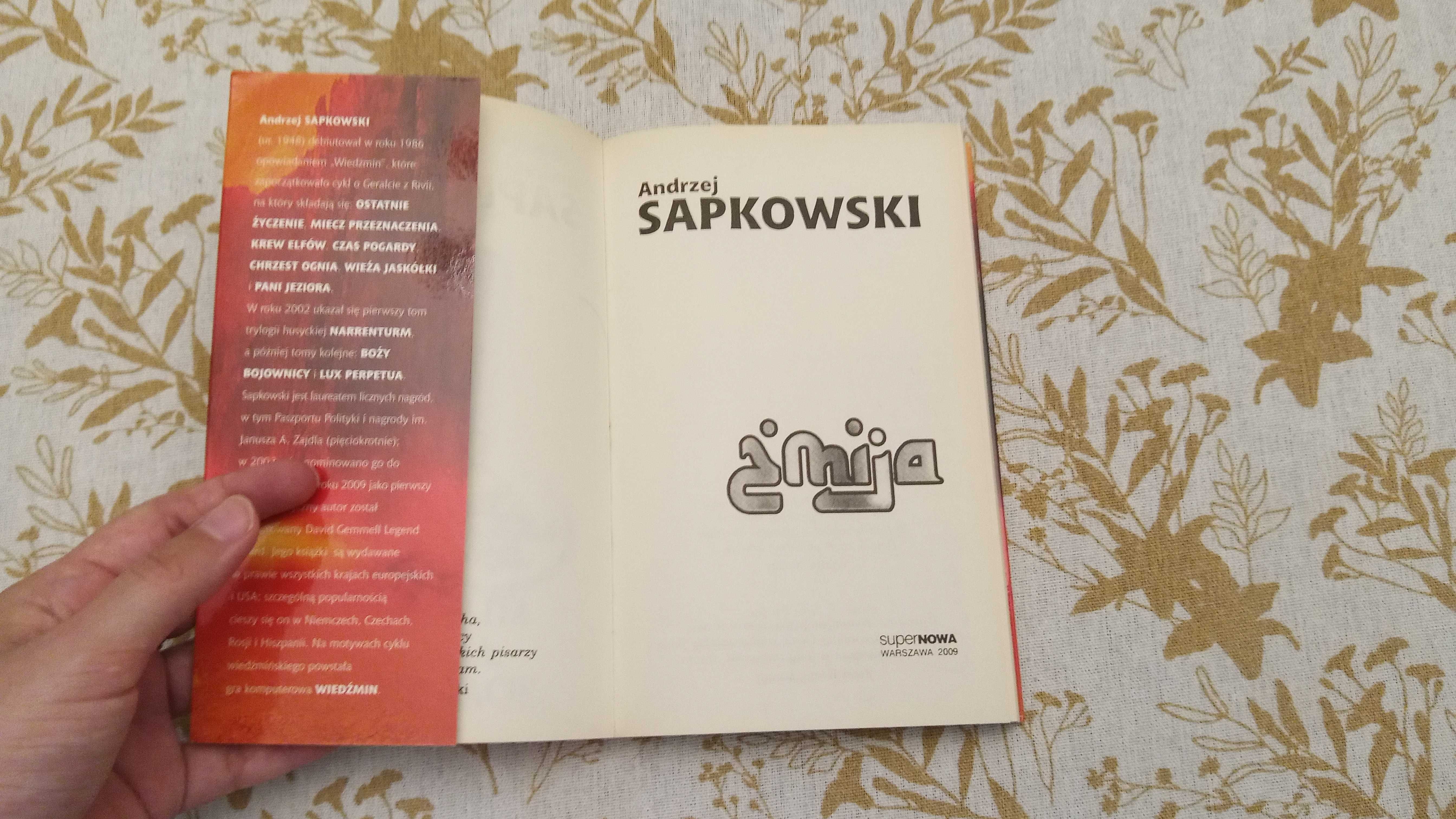 Książka "Żmija" Andrzej Sapkowski