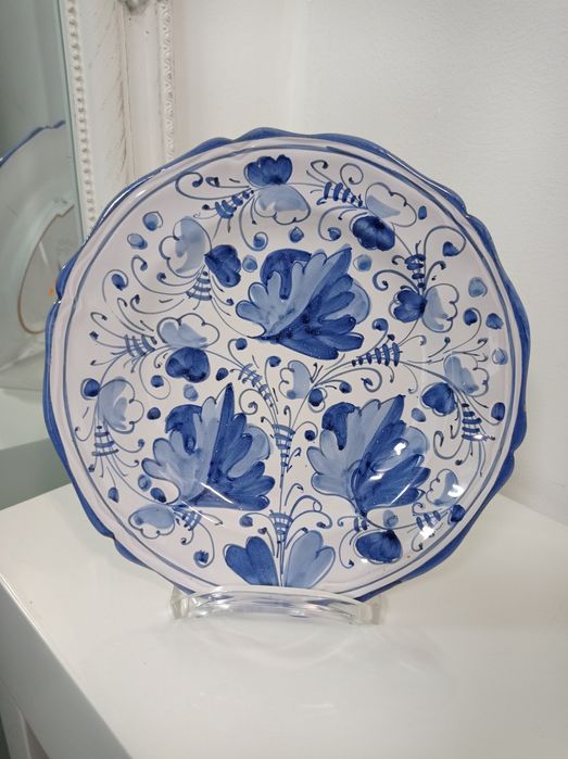 Talerz ceramiczny rękodzieło.