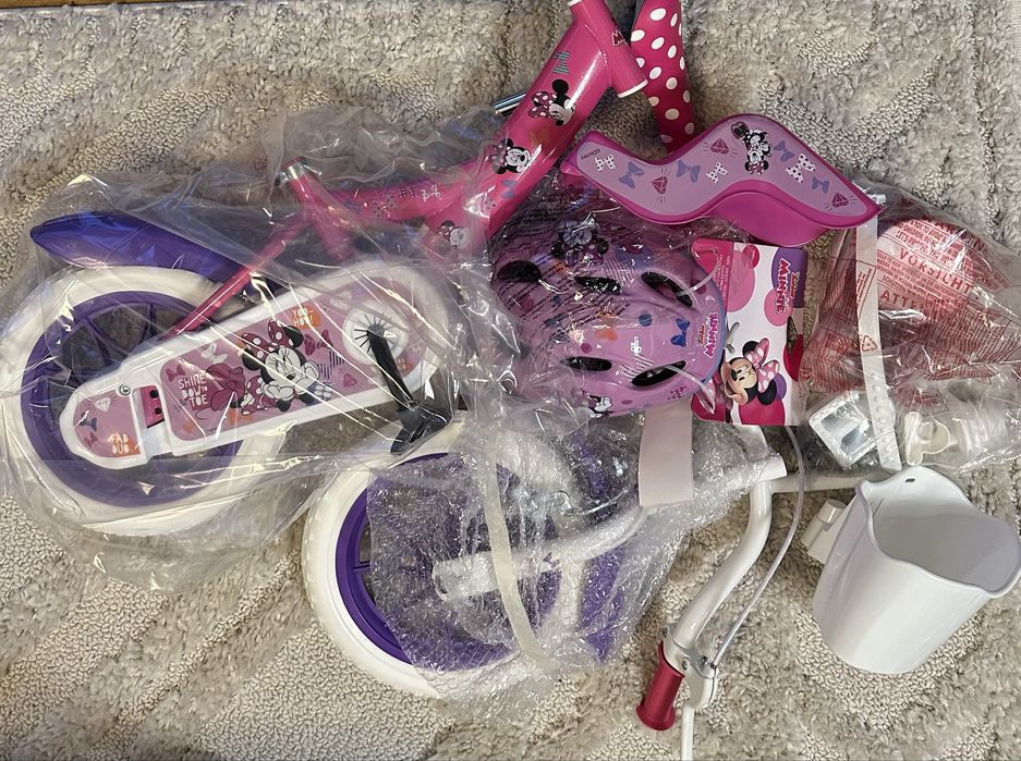 Rowerek dziecięcy Disney A.T.L.A.S 12” zestaw