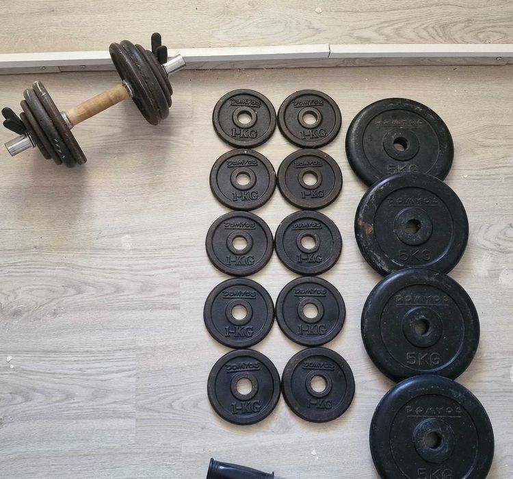 Bicicleta estatica, banco abdominais