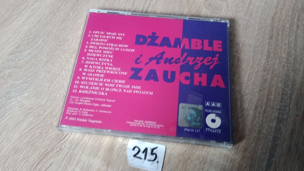 Dżamble i Andrzej Zaucha 1993 CD. 215.