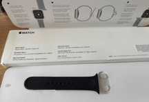 Pasek do zegarka Apple  Black Sport Band - S/M - jedna część 12cm