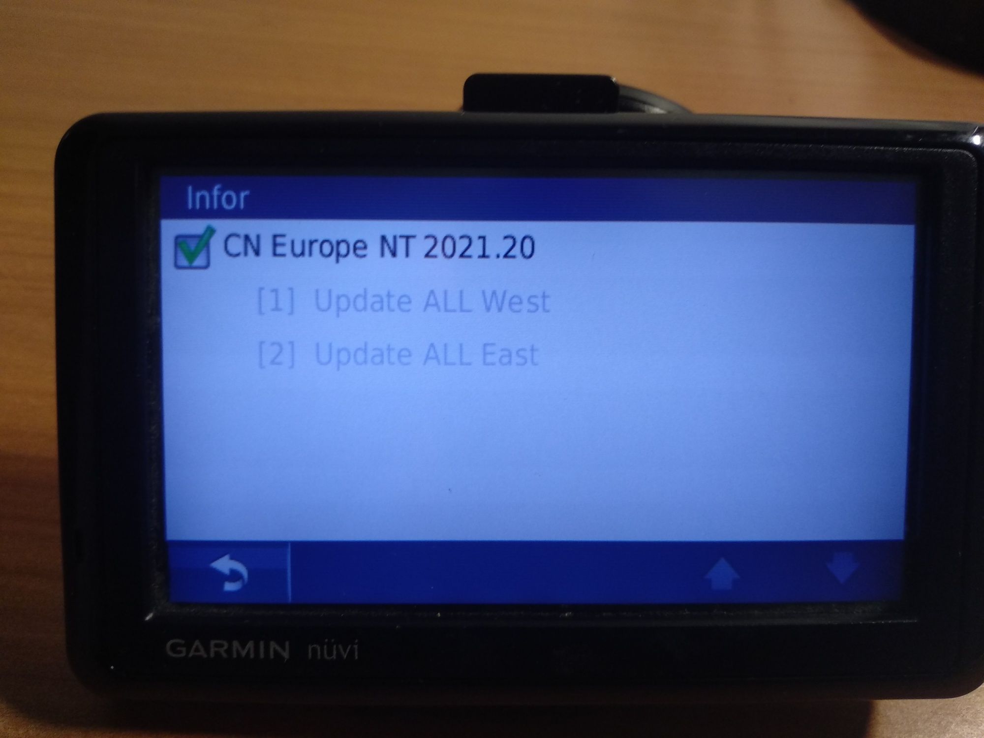 GPS Garmin Nuvi 1390 atualizado