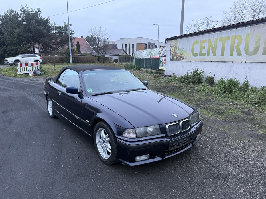 BMW e36 cabrio M pakiet z Vinu Sportsize Klima Skóra