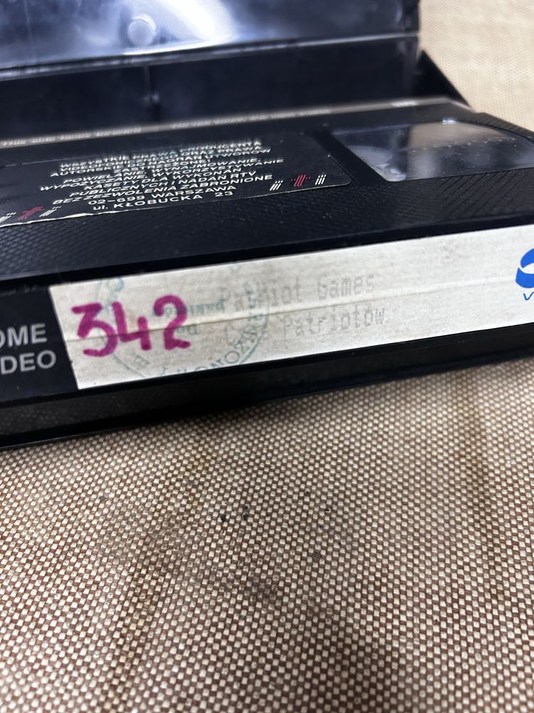VHS film Czas patriotów
