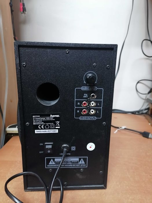 Głośnik aktywny Hama 2.1 sound  system Tuner/ USB