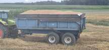 Le boulch rozrzutnik przyczepa  skorupa 12 ton