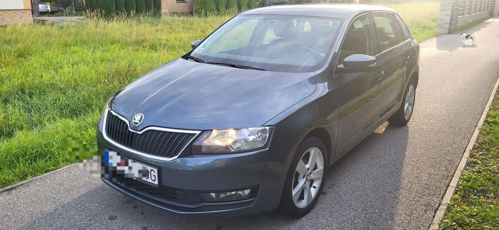 Skoda Rapid Spaceback 2018r 1.0 Benzyna 95KM 100tys.km Piękna