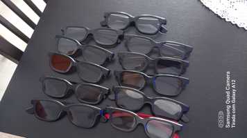 Conjunto oculos 3D