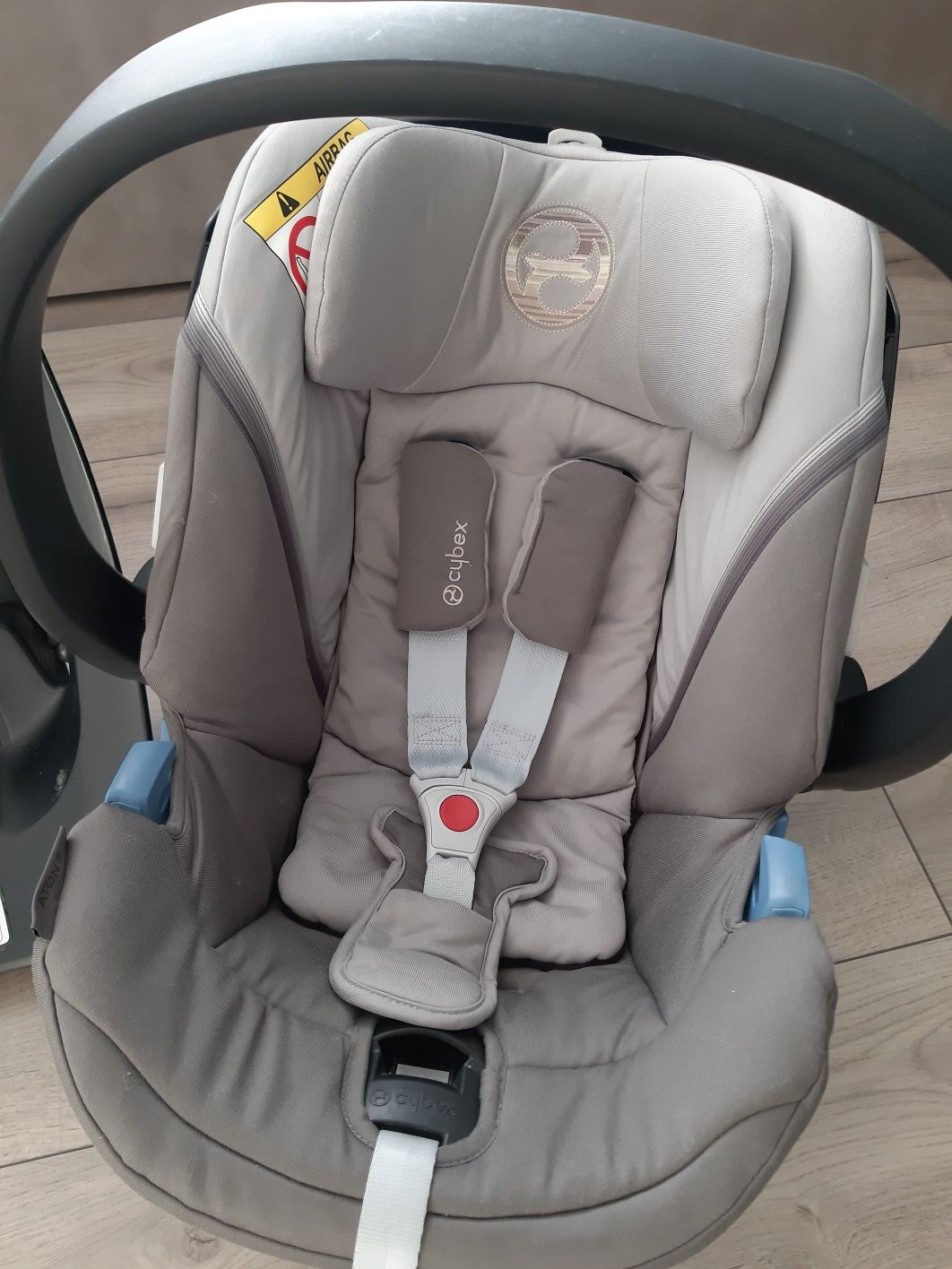 Fotelik Samochodowy Cybex Atom 5 Szary 0-13kg z bazą Cybex