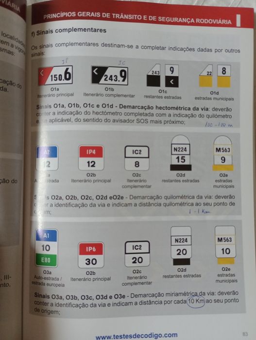 Código de estrada 136° edição