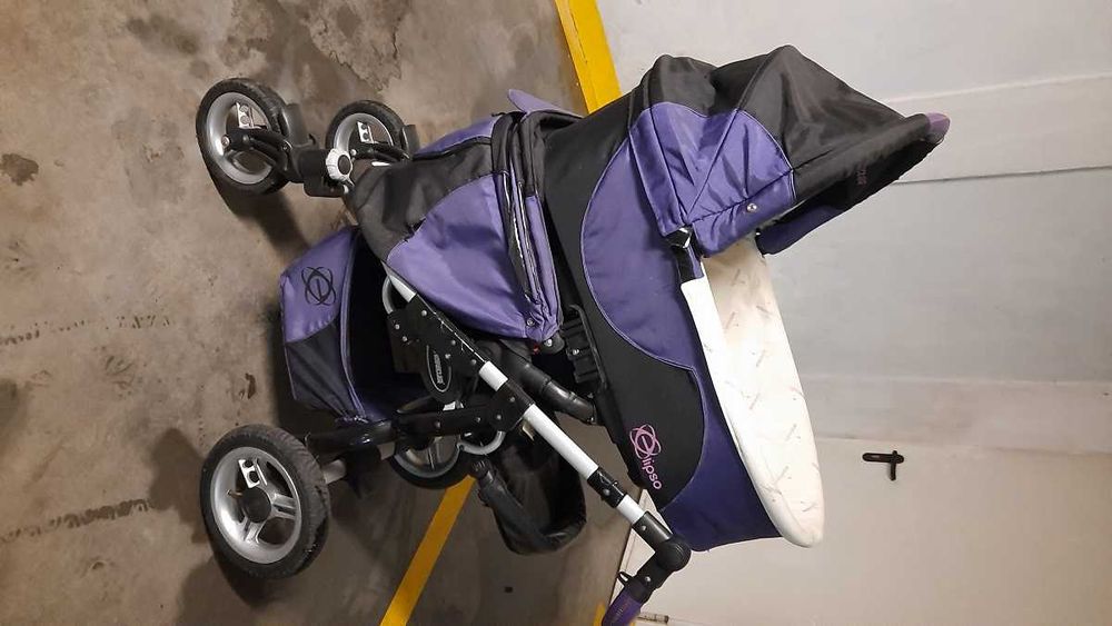 Wózek Dziecięcy, BabyActive Elipso, Gondola, Spacerówka, oddam