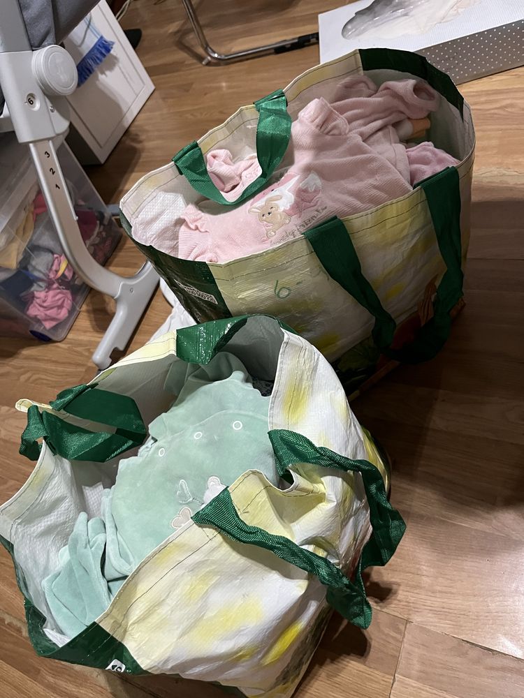 Roupa bebe 0-3 meses e mantas