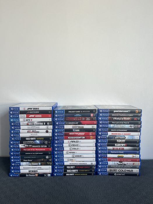 Coleçao de Jogos PS4