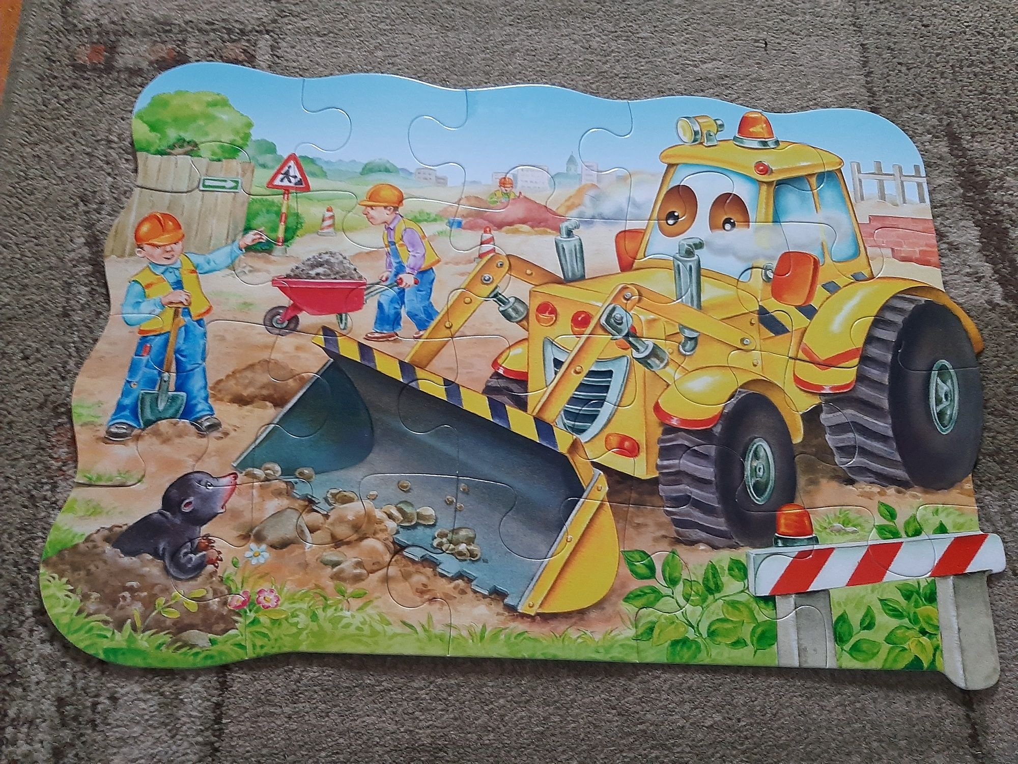 Puzzle Maxi Trefl 20 sztuk Koparka