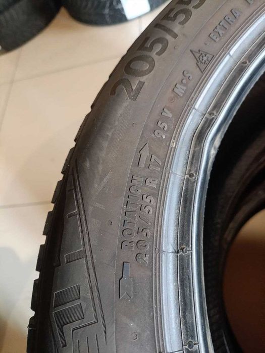 Комплект шин б/у 205/55R17 95V Continental ALLSeasonContact