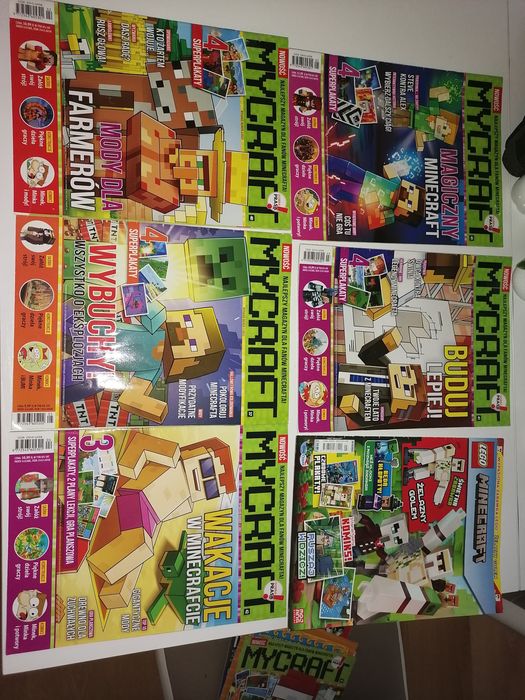 Gazeta Minecraft 9szt