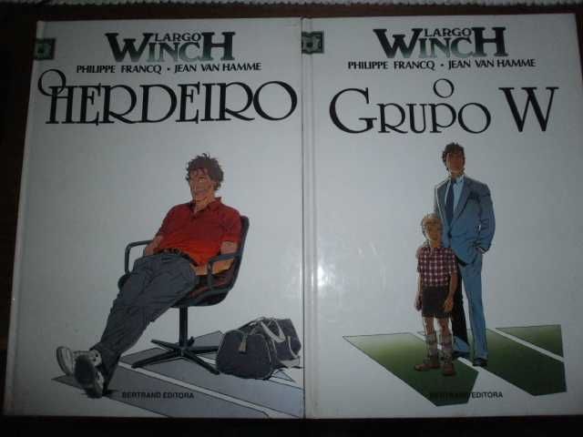 7 álbuns bd- ric hochet, winch