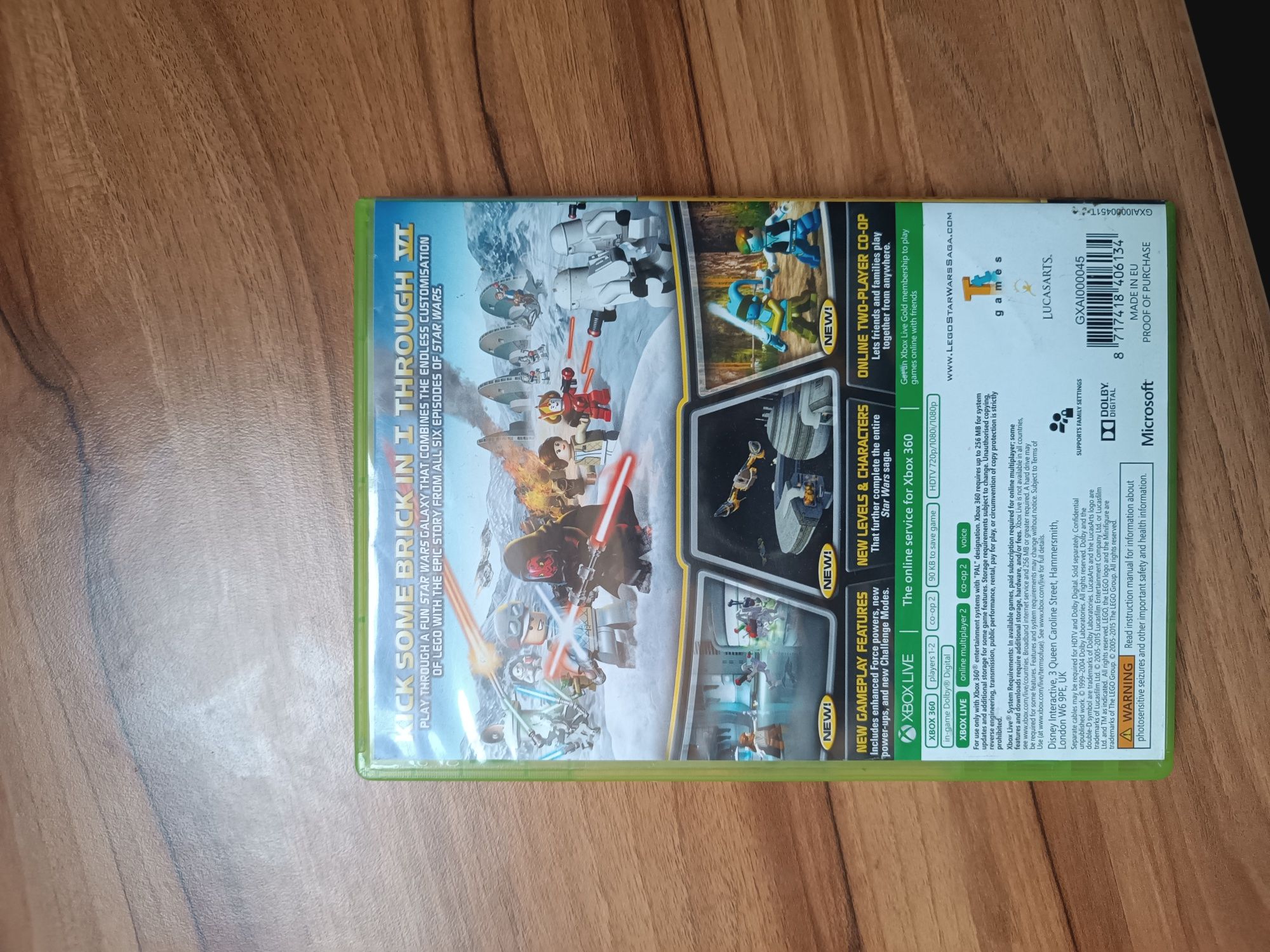 lego star wars the complete saga na xbox 360/one/series x i s