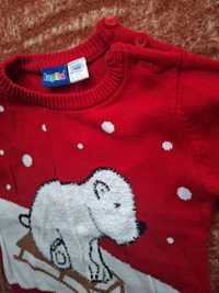 Świąteczny sweterek dziecięcy