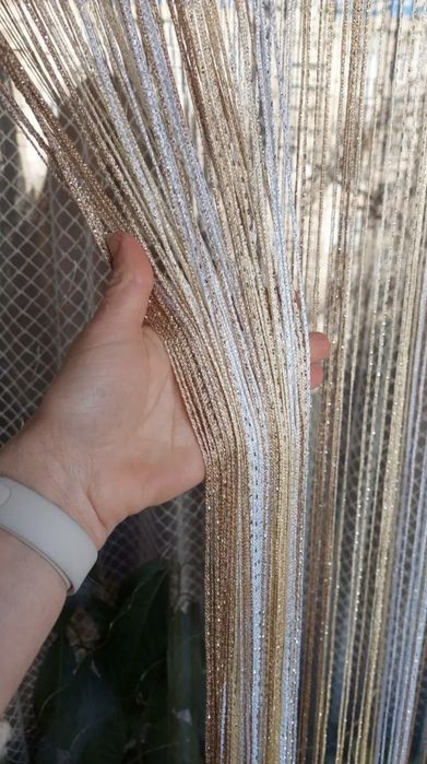 Тюль нитки (дощ)