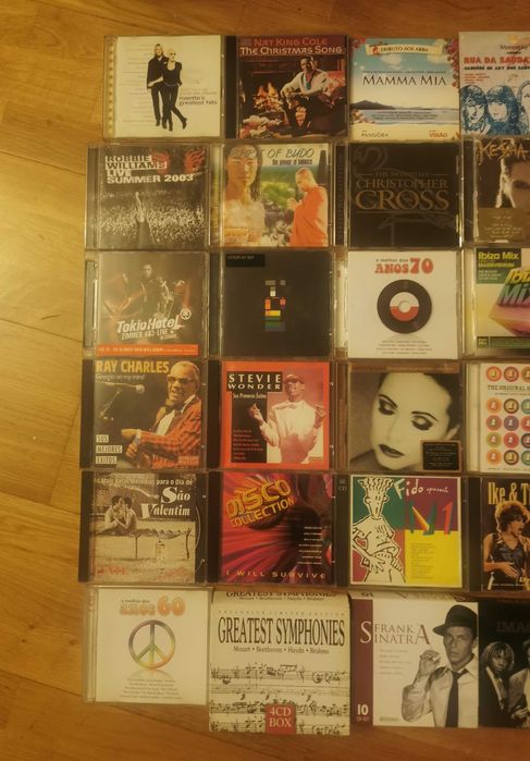 Vários CDs anos 60, 70, coletâneas, jazz, soul, entre outros