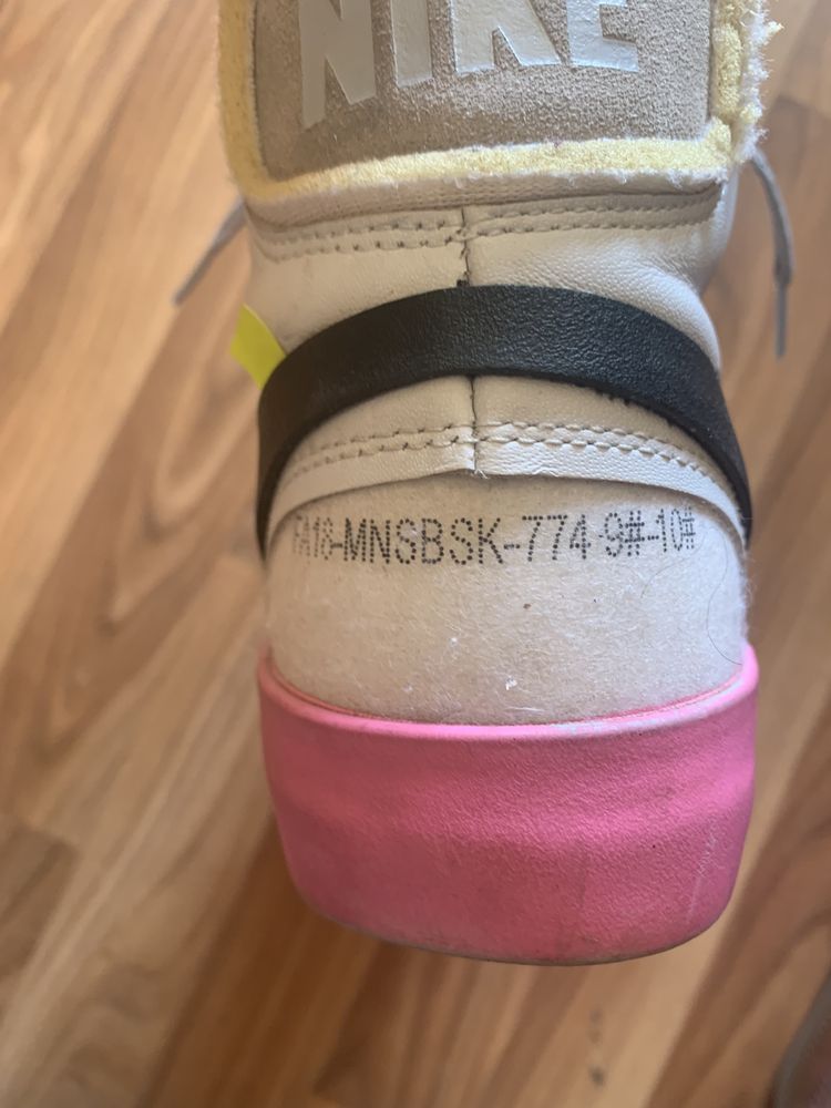 Кросівки Nike Blazer Mid x Off White