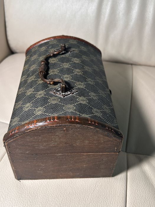 Stylowa szkatułka retro - DUŻA - na bizuterię lub drobiazgi