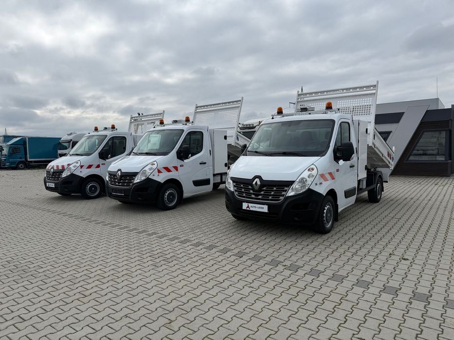 Renault MASTER 125 / WYWROTKA + KUFER / DŹWIG / 128 TKM / HAK / Z FRANCJI / STAN BDB / / /