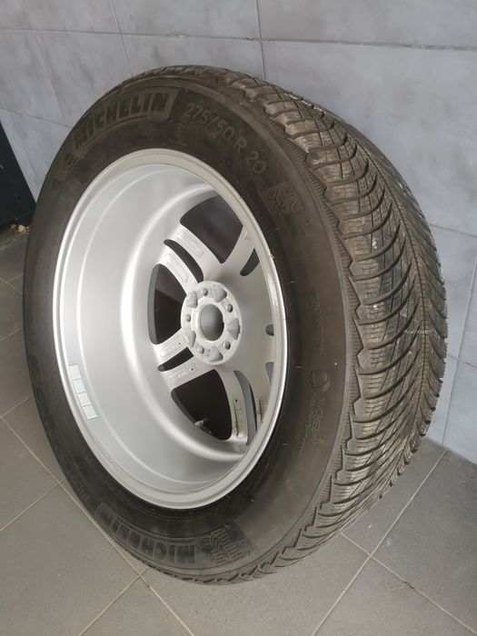 Koła 20" 275/50R20 Mercedes ML opony zimowe Michelin czujniki ciśnieni