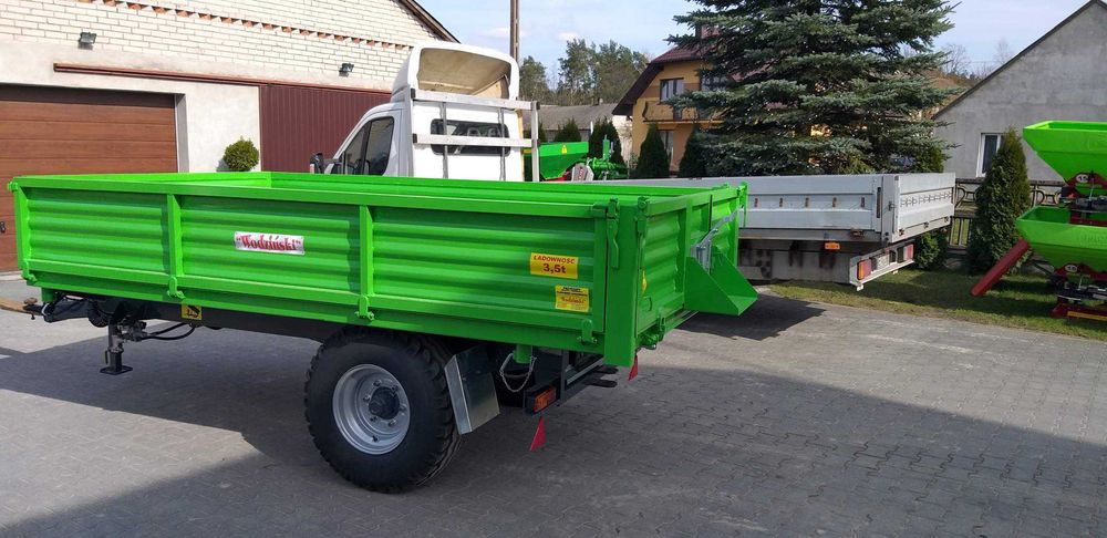 Przyczepa Wywrotka 3,5t Homologacja Wodziński