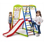 Детский спортивный комплекс для дома SportBaby SportWood  Plus 2