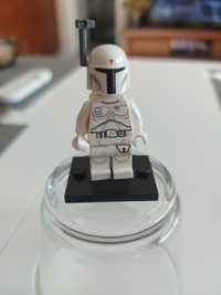 Lego figurka Boba Fett-White sw0631