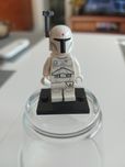 Lego figurka Boba Fett-White sw0631