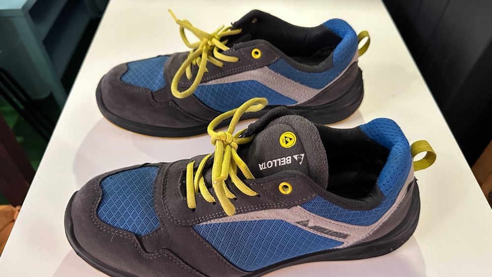 Sapato de segurança BELLOTA FLEX Azul-Amarelo S1P Tamanho 45