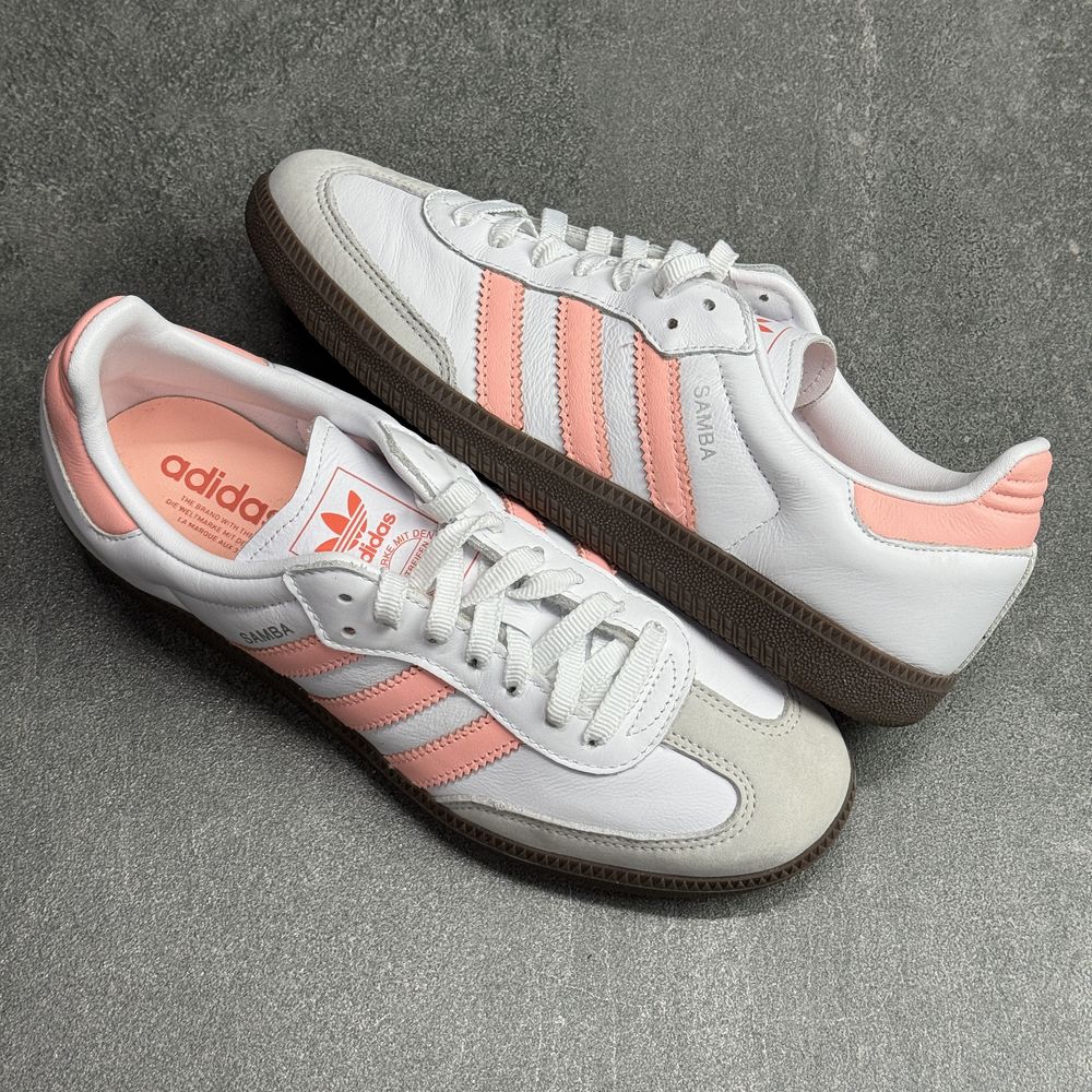 Шкіряні кросівки Adidas Samba JH5687 ОРИГІНАЛ 100% 41 р