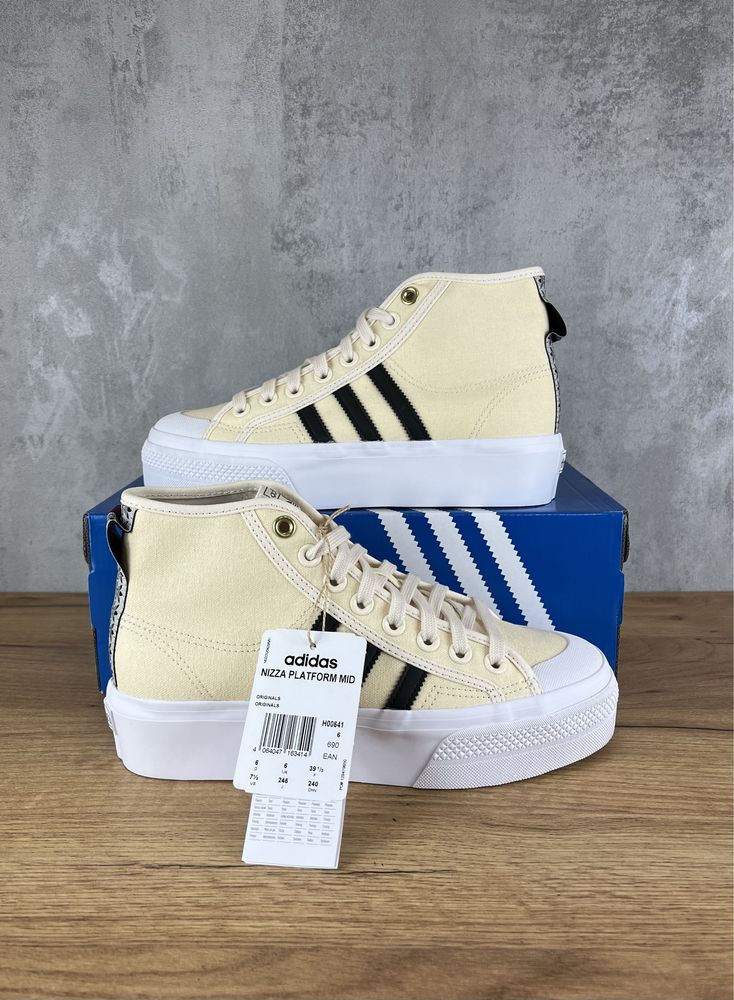 Trampki Adidas Nizza Platform Mid damskie