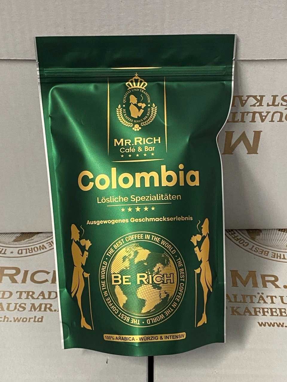 Кофе растворимый МR.Rich Colombia (Колумбия) 170гр., Германия