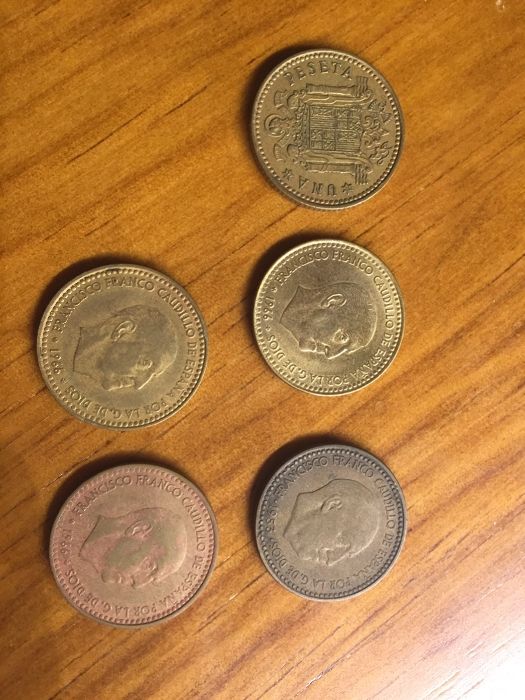 Moedas peseta