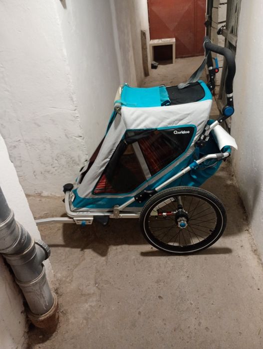 Przyczepka rowerowa queridoo speedkid 1
