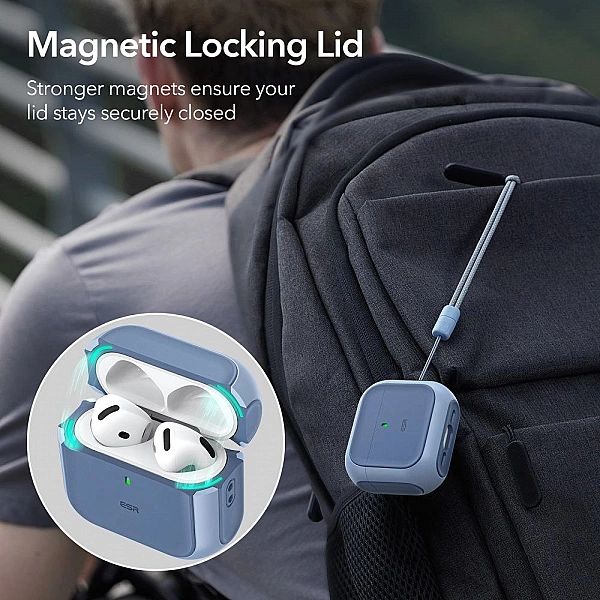 Esr Orbit Halolock Magsafe Apple Airpods 4 Blue