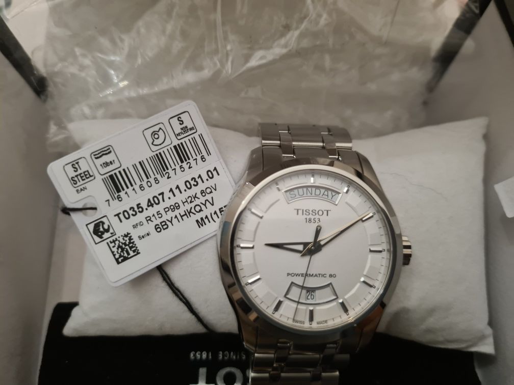 Tissot couturier powermatic 80 day date