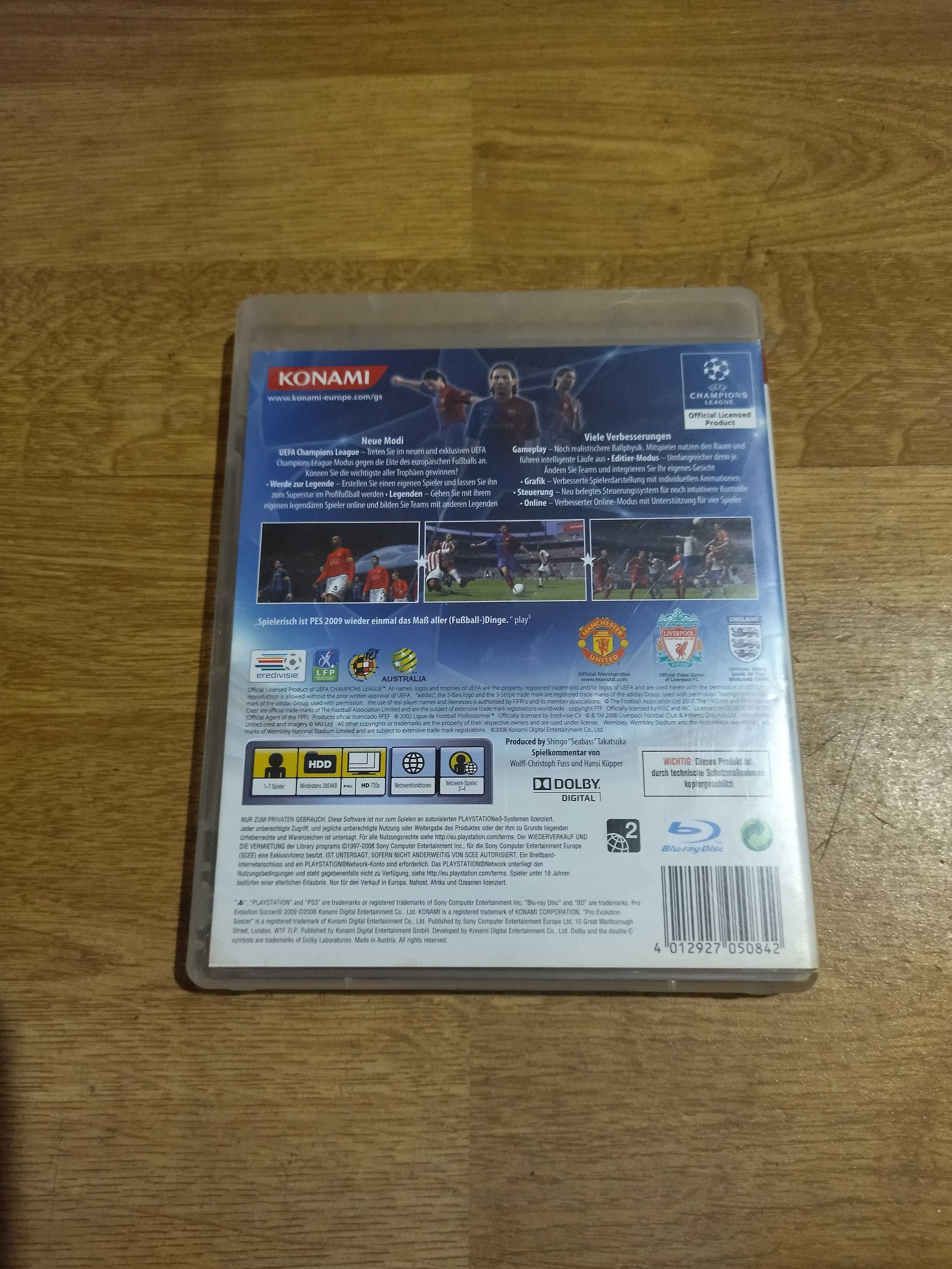 Gra PlayStation 3 Pro Evolution Soccer PES 2009 PS3