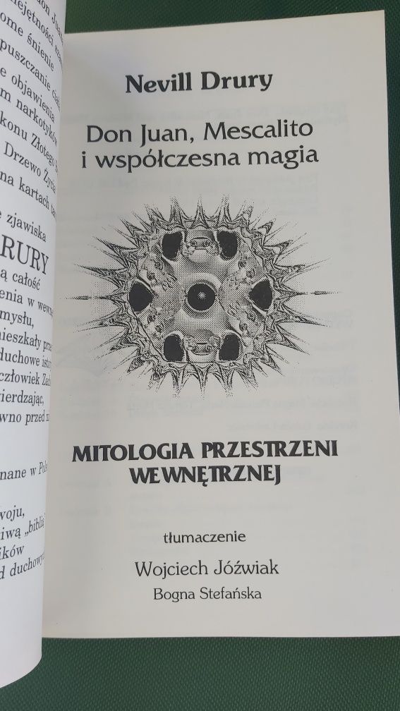 Don Juan, Mescalito i wspolczesna magia. Nevill Drury